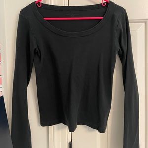 brandy melville black long sleeve